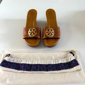 Tory Burch Gold Brown Accessories
